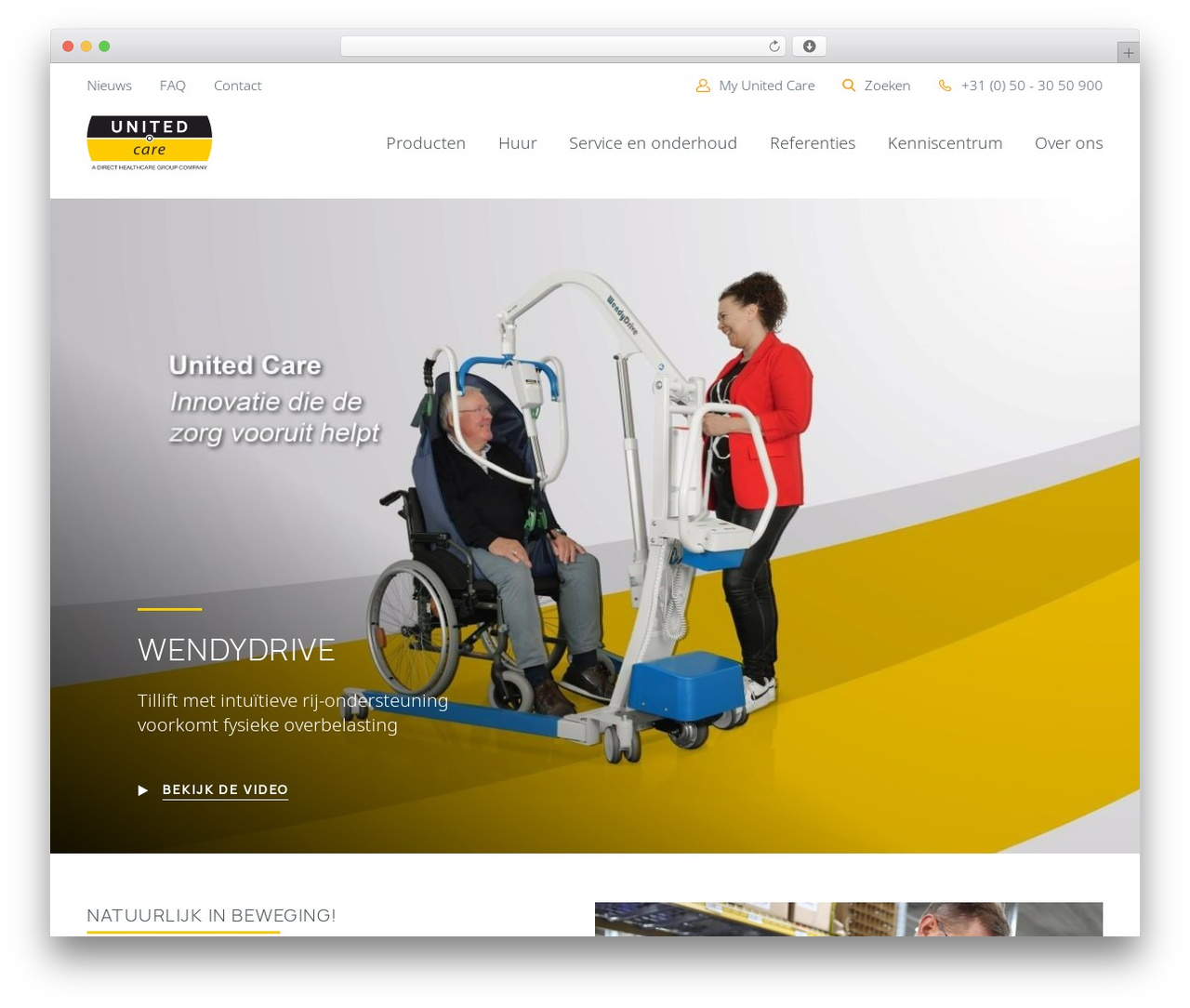WP theme United Care - united-care.com