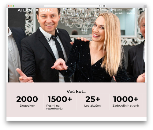 Cue by AudioTheme.com (cue) free WordPress plugin - atlantix.si