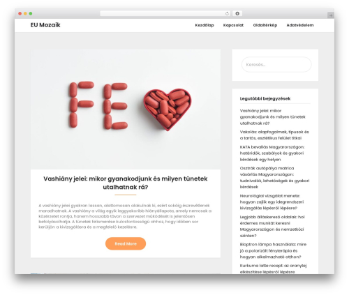 Marketingly WordPress theme - eumozaik.hu