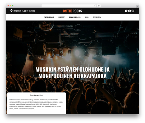 Mediaani Bootstrap Theme WordPress theme - rocks.fi