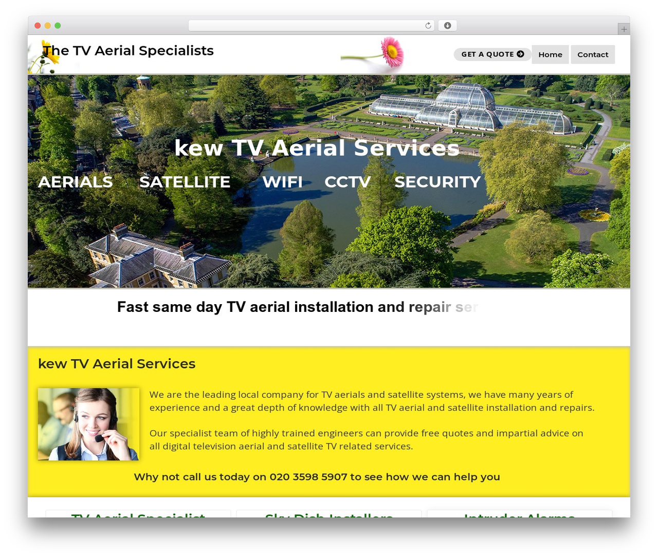 Theme WordPress Customify - digitalaerialsrichmondbarnes.co.uk