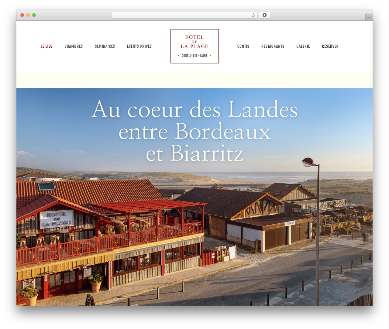 Theme WordPress Haven - hotelplagecontis.com