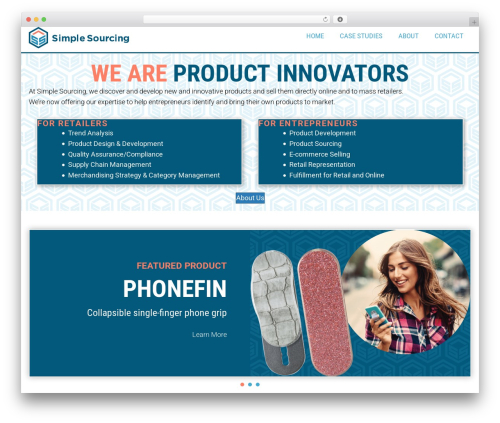 WordPress theme Beaver Builder Theme - simplesourcing.com