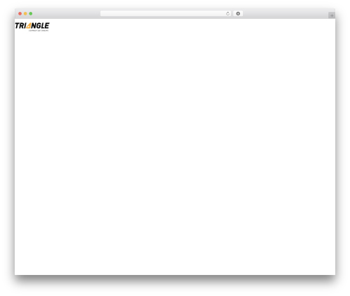 Elementra WordPress theme - triangle-ct.com