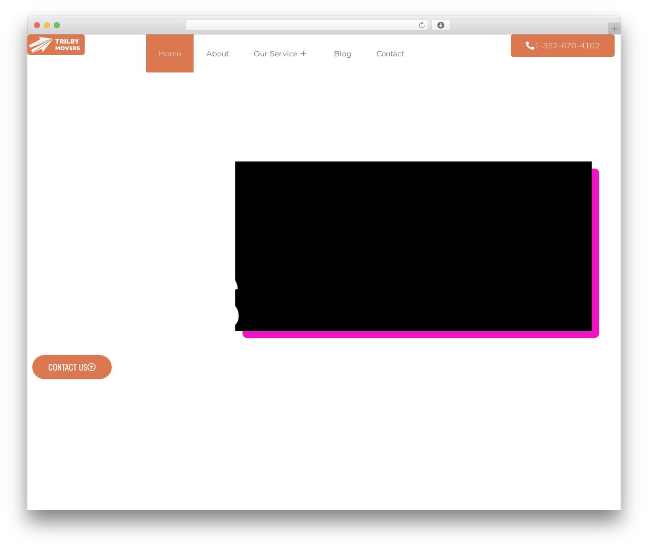 Hello Elementor WordPress page theme - trilbymovers.com