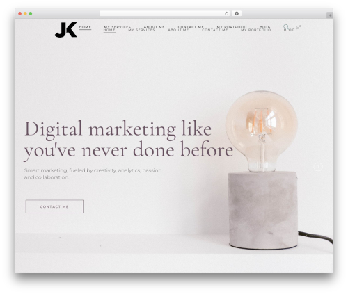 Imogen company WordPress theme - kramkova.com