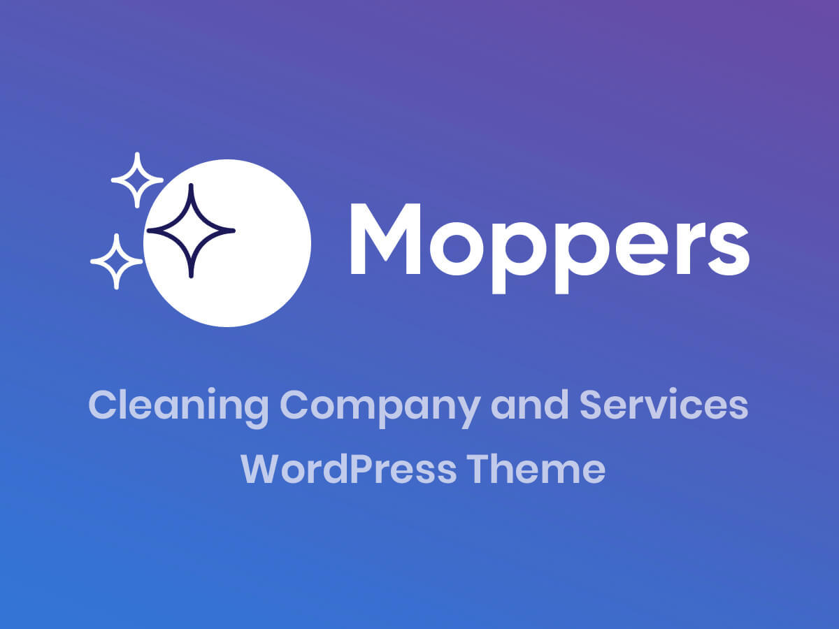 Moppers company WordPress theme