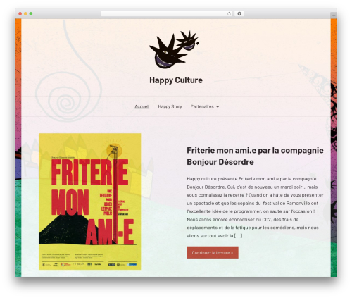 Theme WordPress Harrison - happy-culture.com