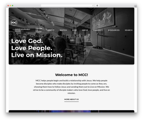 WordPress theme Float - exploremcc.org