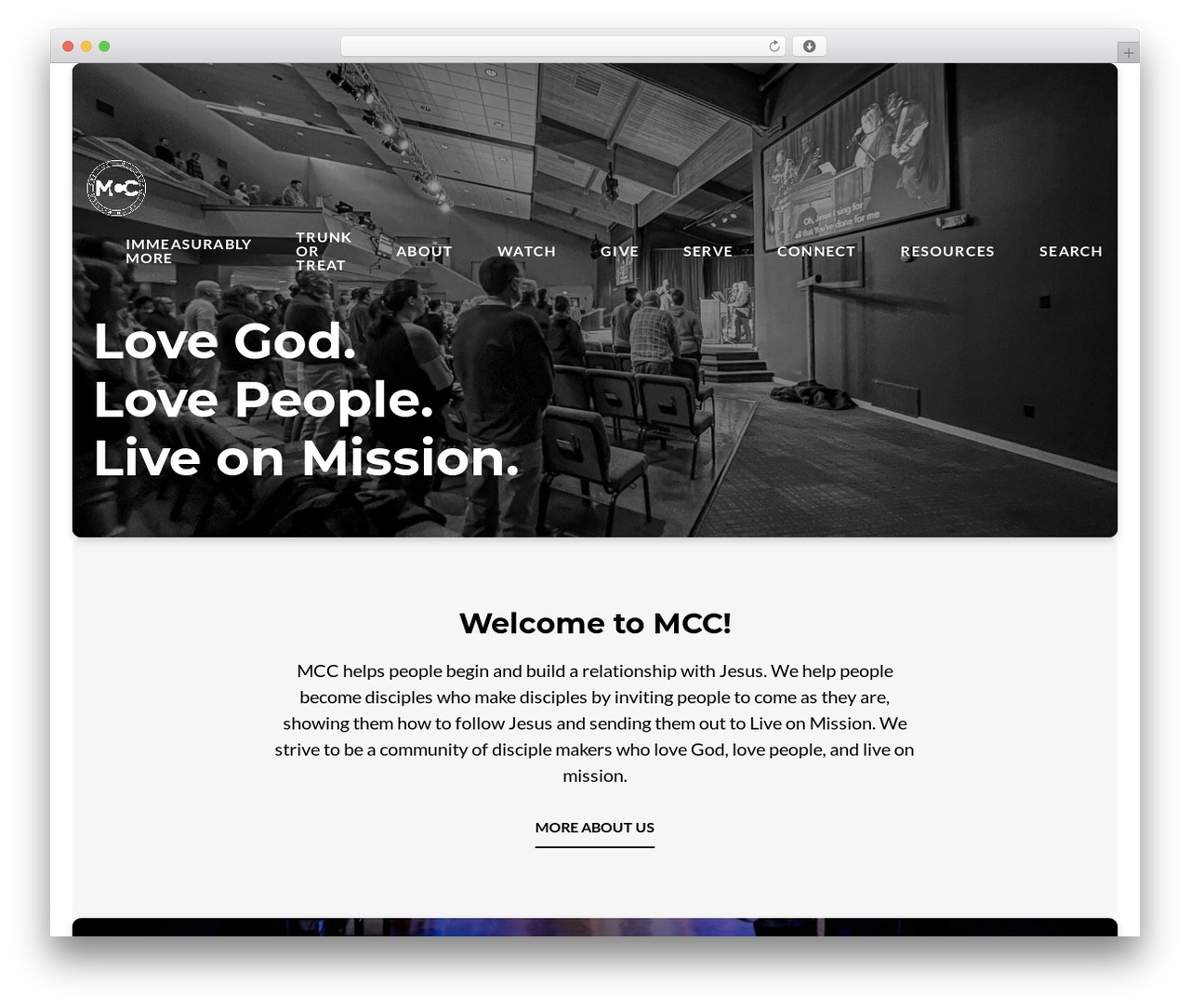 WordPress theme Float - exploremcc.org