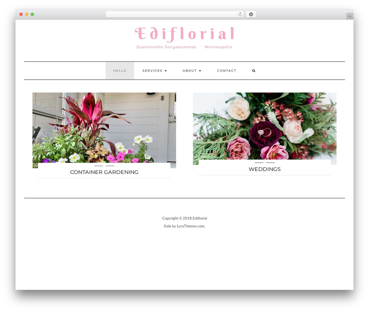 WordPress theme Kale - ediflorial.com WordPress theme Kale - ediflorial.com