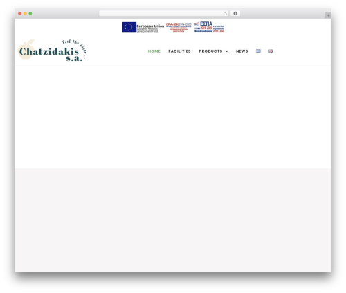 WordPress theme Fructesh - chatzidakis-sa.gr