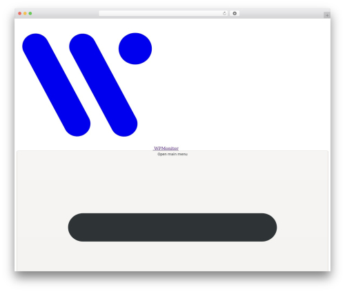 WPMonitor WordPress theme - wpmonitor.dev