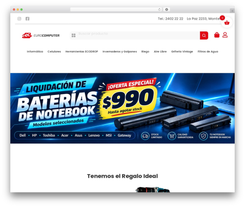 Elementor pro1 WordPress plugin - eurocomputer.com.uy