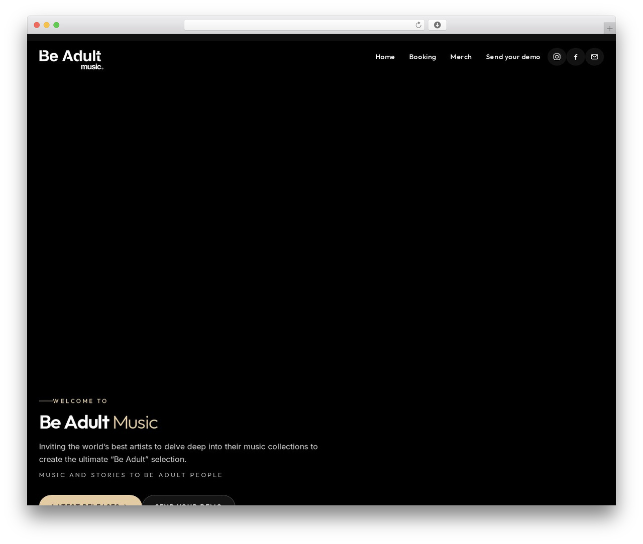 Hello Elementor WordPress theme - beadultmusic.com