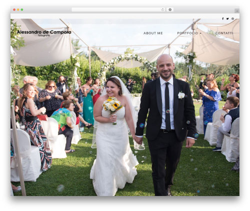 Reflekt theme WordPress - alessandrodecampora.it