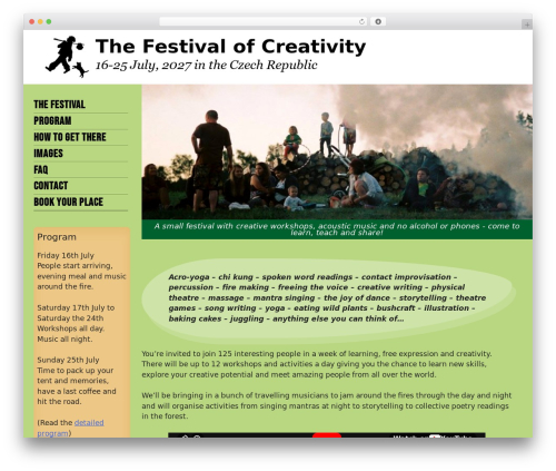 RJOasis best WordPress theme - roadjunkyfestival.com