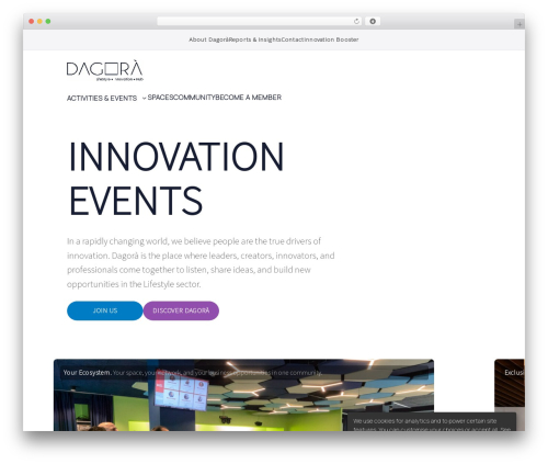 Theme WordPress GeneratePress - dagora.ch