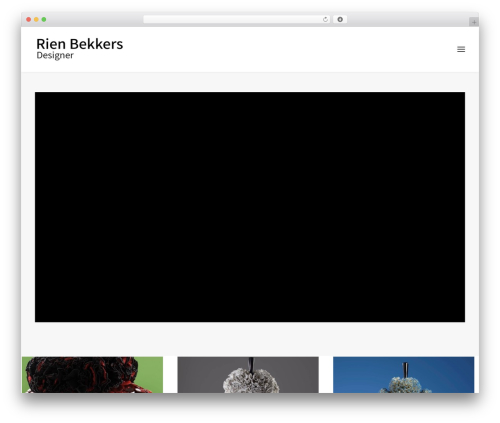 Uncode WP theme - rienbekkers.nl