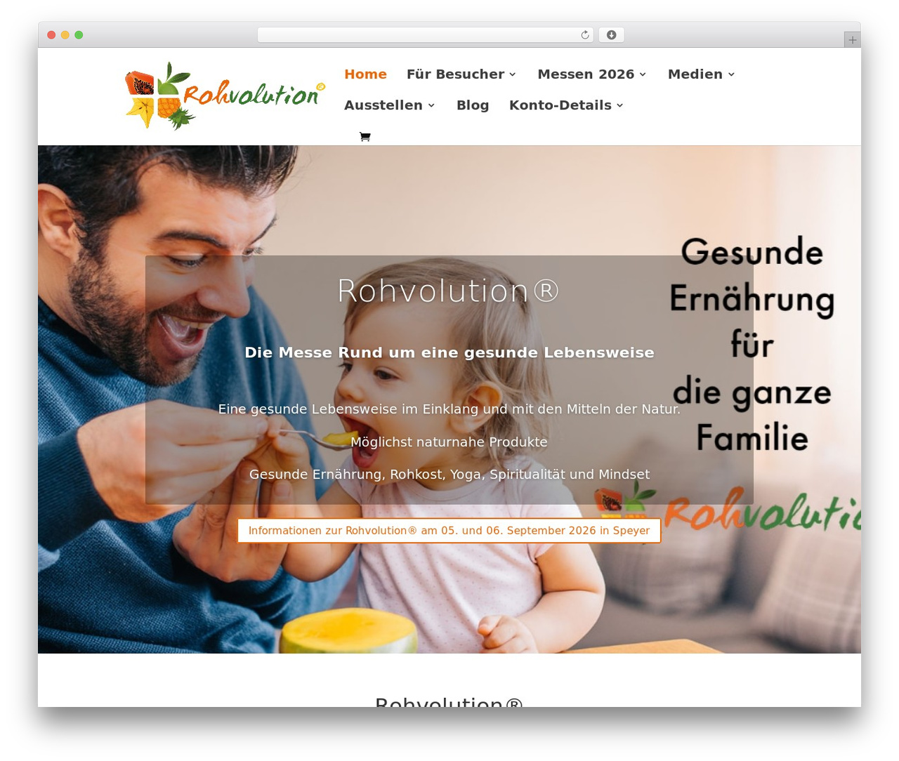 WordPress theme Divi - rohvolution-messe.de WordPress theme Divi - rohvolution-messe.de