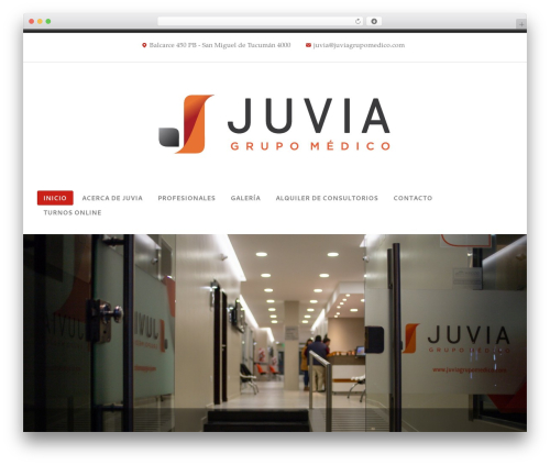 Best WordPress theme Radcliffe 2 - juviagrupomedico.com