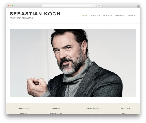 Customify WP theme - sebastiankoch.com