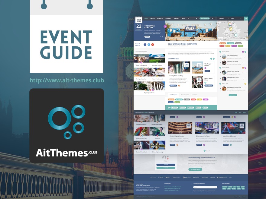 Nulled версия. Guide event. Ait Themes. Aitthemes logo.