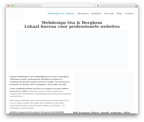 Physio-qt WordPress theme - trigona.nl
