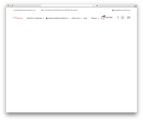 WordPress theme Educavo - anamaria-popescu.ro