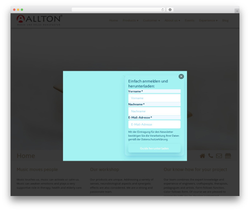 Themify Popup (themify-popup) free WordPress plugin - allton.de