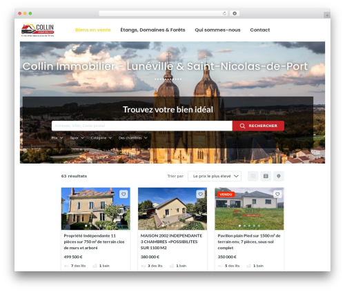 Estatik Real Estate Plugin (estatik) free WordPress plugin - collin-immobilier.com