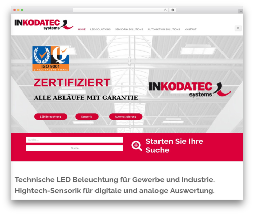Best WordPress theme Blaszok - inkodatec-systems.de