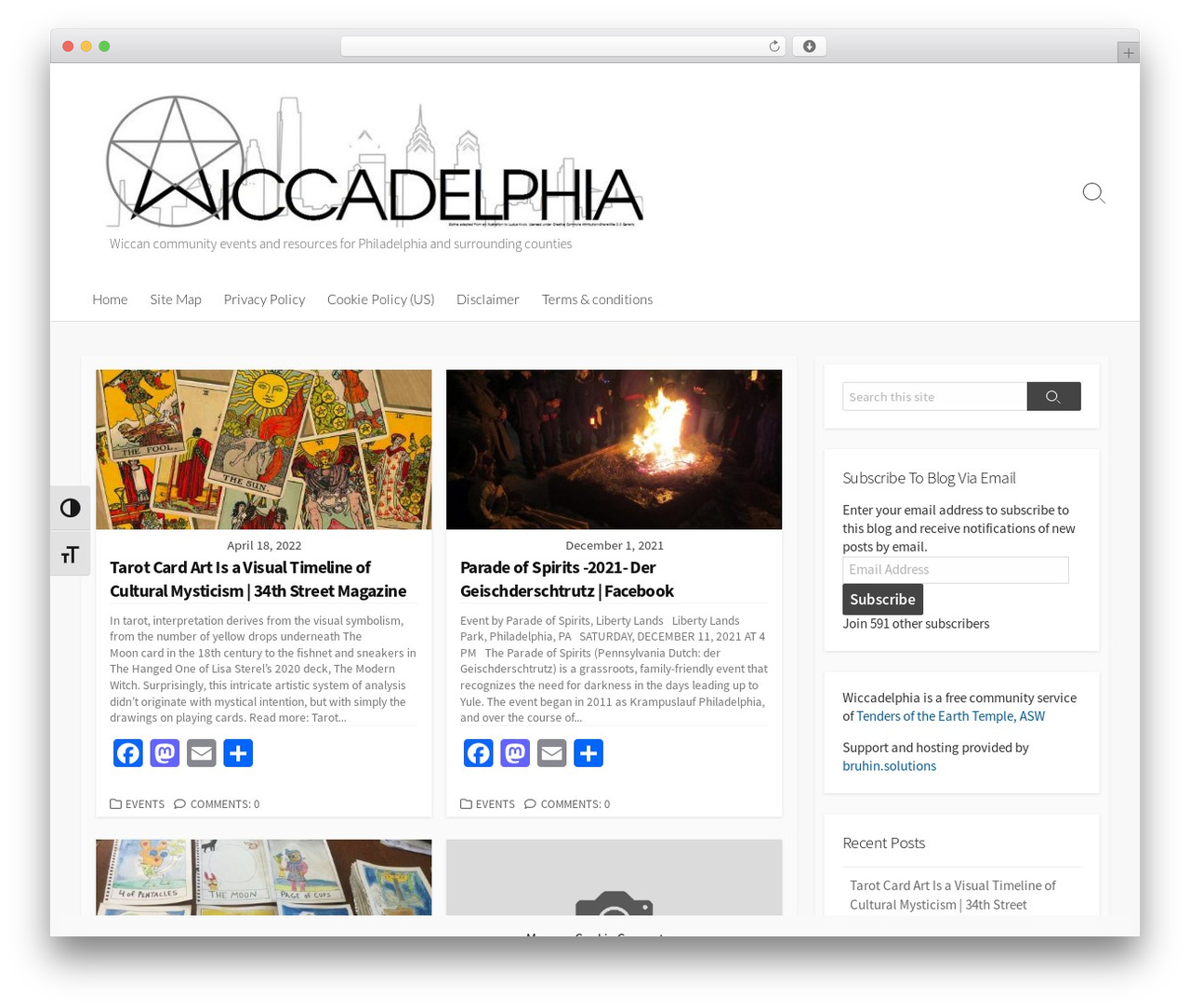 Coldbox WordPress theme - wiccadelphia.com Coldbox WordPress theme - wiccadelphia.com