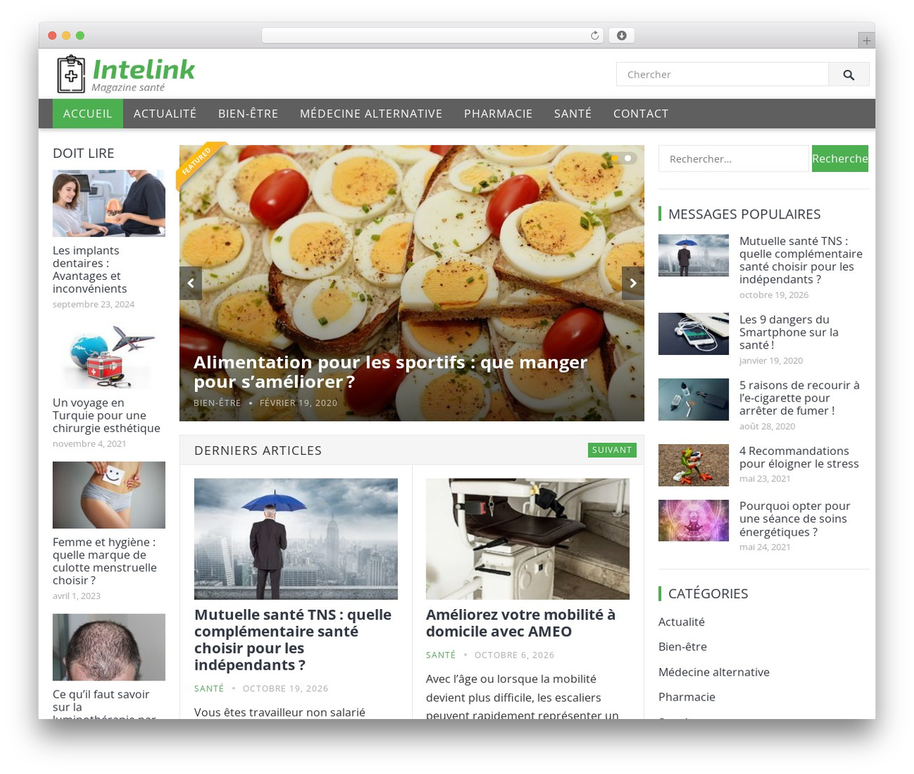 Course Pro WordPress theme - intelink.info