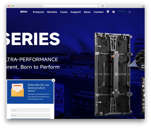 Supreme mega menu WordPress plugin - www.dicolorled.com