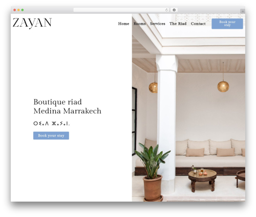 Jet booking WordPress plugin - riad-zayan.com