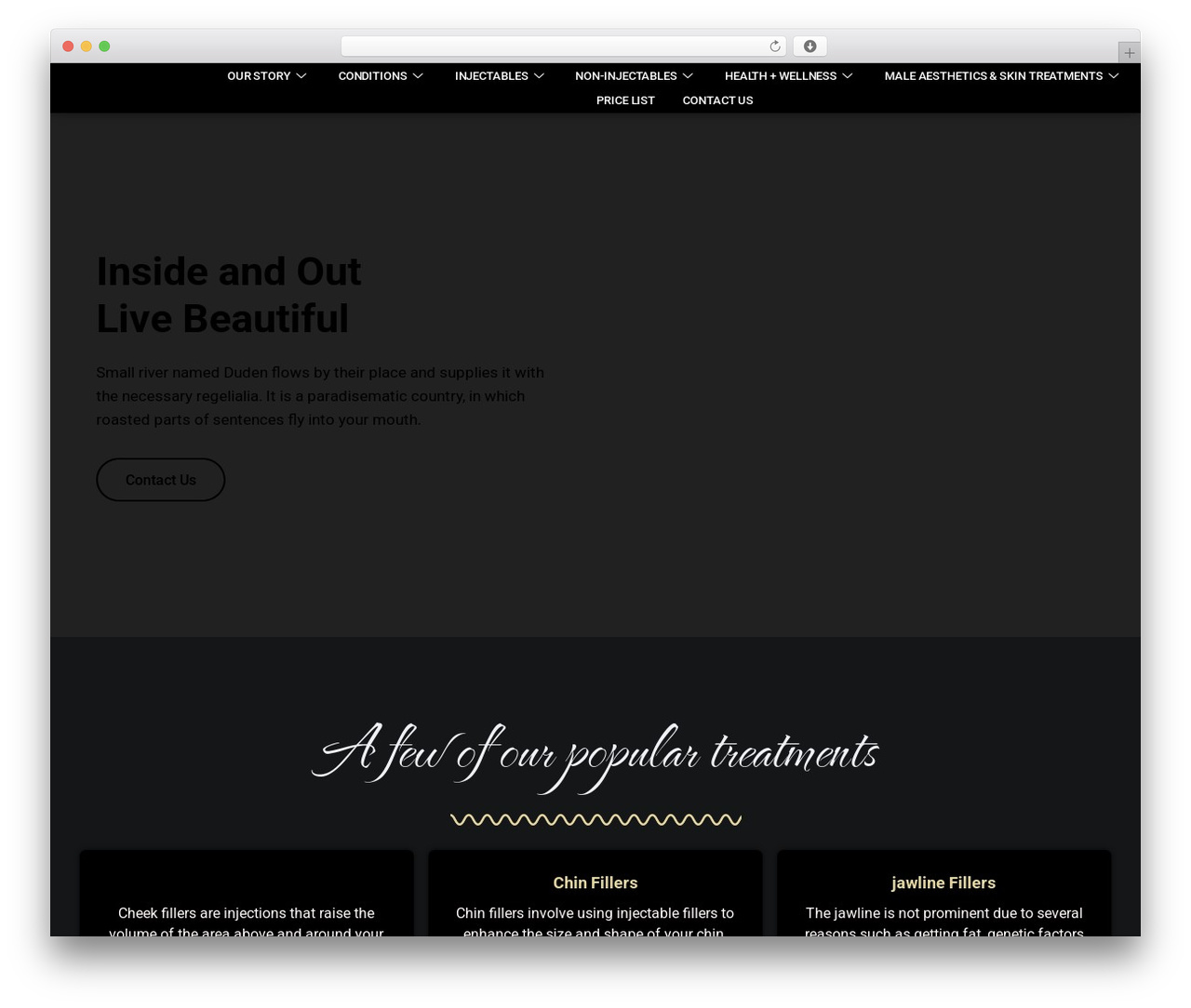Hello Elementor WP theme - 007aesthetics.com