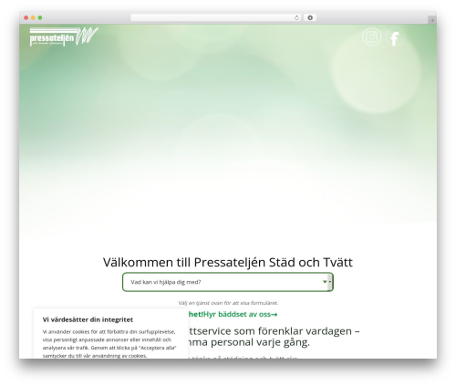Pressateljen WordPress theme - pressateljen.se