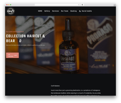 Salion core WordPress plugin - thecraftbarbers.com