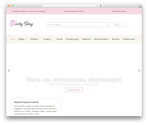 Tpay woocommerce WordPress plugin - partyday.pl