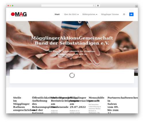 Theme WordPress CitadelaWP - moegglingen-mittendrin.de