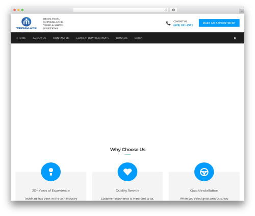 Theme WordPress test - techmateatl.com