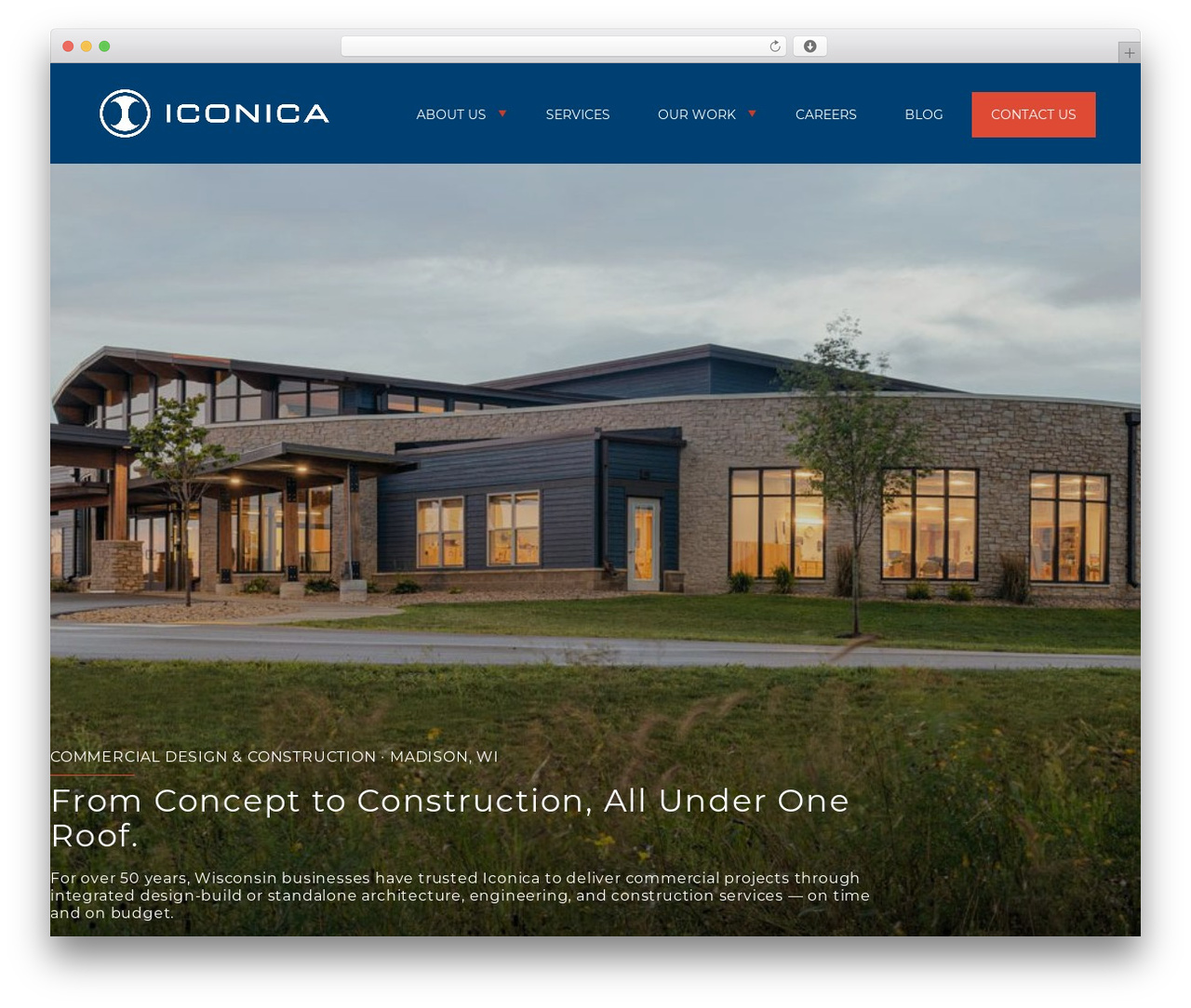 Total WordPress theme - iconicacreates.com