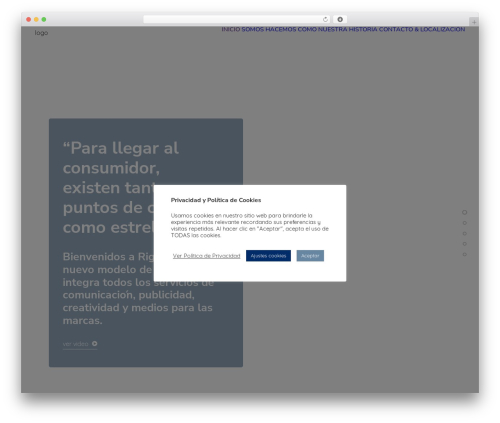 Vcparticlesbackground WordPress plugin - rigelmedia.es