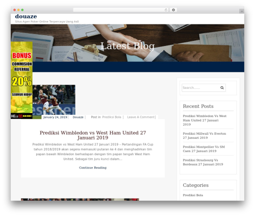 WordPress theme Education Method - douazer.org