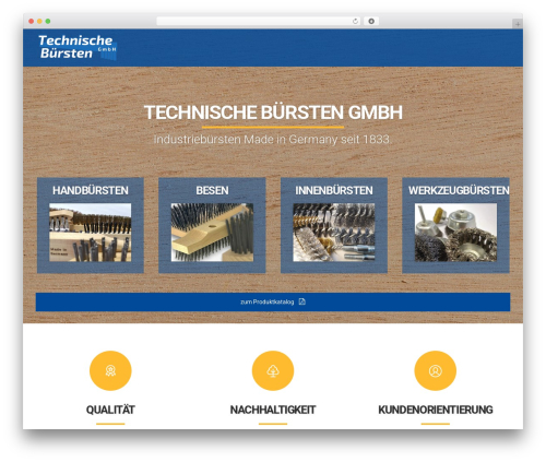 WordPress theme You - technische-buersten.com
