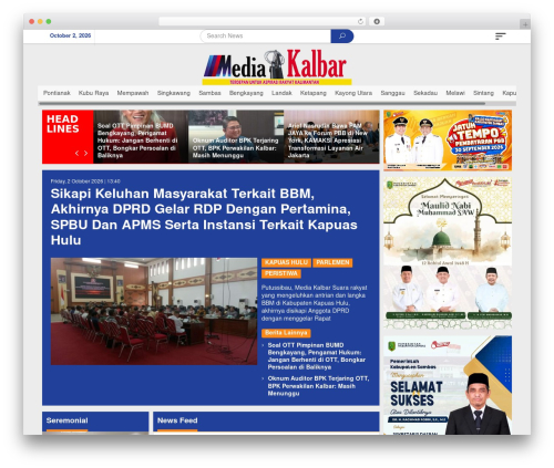 WordPress theme Newkarma - mediakalbarnews.com