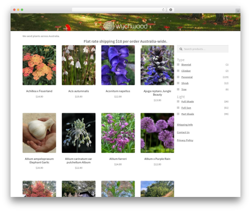 Gift voucher pro WordPress plugin - wychwood.garden