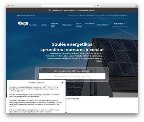 Omnisend WordPress plugin - ekoenergas.lt