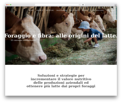 XEvent theme WordPress - foraggidiqualita.org